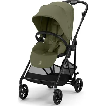 Kočárek Cybex Melio Carbon lehký sportovní kočárek s otočným sedadlem (po směru/proti směru jízdy) / Moss Green