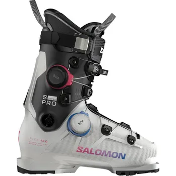 Sjezdové boty Salomon S/Pro Supra Dual Boa 130 Grey Aurora/Black/Race Blue 2025/26 270-275