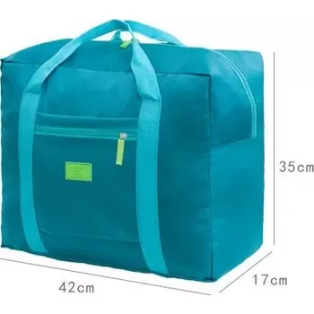 Cestovní taška klasická cestovní a sportovní taška – světle modrá