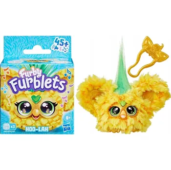 plyšák Furby Furblets HOO-LAH Plyšová Hračka Interaktivní Furbisie