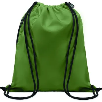 Městský batoh Velký stahovací vak 300D RPET Night - Armádní Zelená