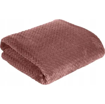 Prostěradlo Přehoz Eurofirany polyester 70 cm x 160 cm růžový