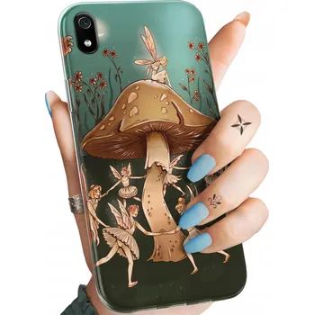 Pouzdro na mobilní telefon Zadní Kryt Hello Case pro Xiaomi Redmi 7A hnědý