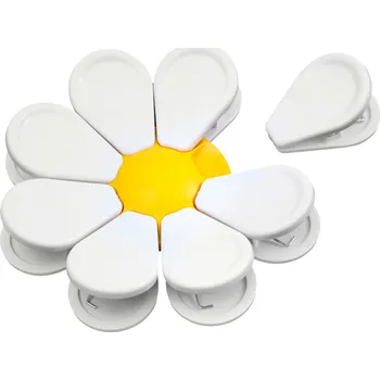 Kuchyňský mlýnek 8 klipsů Kopretina slunečnicová Průměr cca 14 cm.