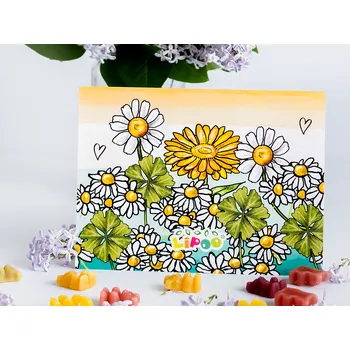 Party dekorace LIPOO SVÍTÍCÍ DĚKOVNÁ KARTIČKA