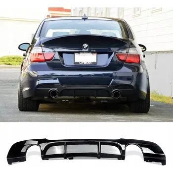 autokoberec BMW E90 E91 M Paket 2005-2012 ČERNÝ 335 LOOK DIFUZÉR ZADNÍHO NÁRAZNÍKU