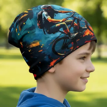 Čepice Chlapecká funkční čepice Bruno cyklista B205 Dráče