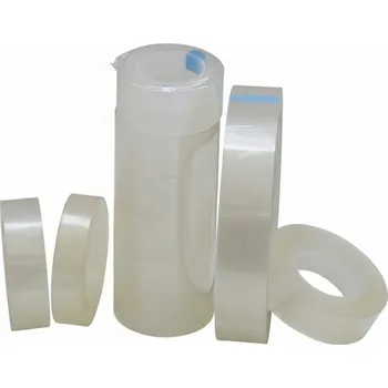 Lepicí páska Kancelářská páska 15 x 10 TRANSPARENT, balení komínky 10 ks