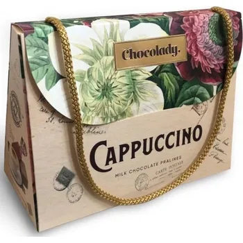 Bonboniéra Chocolady Čokoládové pralinky s krémovou náplní 170 g capuccino