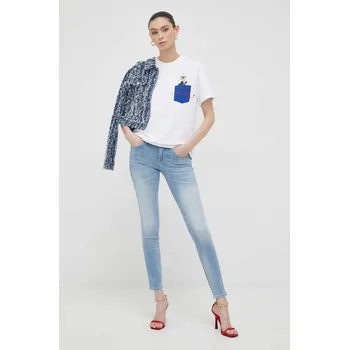 Dámské oblečení Džíny Guess CURVE W2YAJ2.D4Q01 modrá 55J, vel. 26