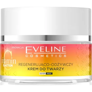Pleťový krém Eveline Cosmetics Vitamin C 3x Action výživný regenerační krém 50 ml