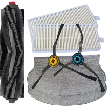 Sada příslušenství pro robotický vysavač HEPA filtry, kartáče a mopy k vysavači ETA Značení 4242 00070 Tiger 7ks sada