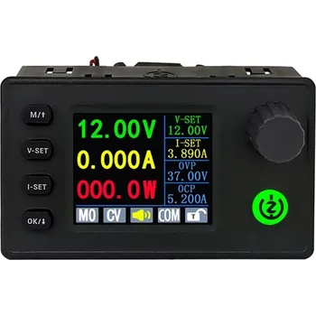 Měnič napětí ZK-SK150C DC/DC nastavitelný zdroj s barevným displejem, boost/buck, CC/CV, 8A/150W