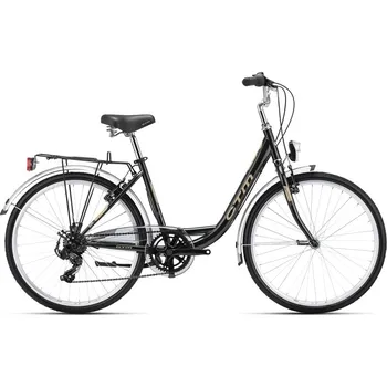 Městské kolo CTM OLIVIA 2.0 26" - matná černá 17 (430) 2026