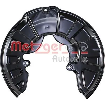 Brzdový systém Ochranný plech proti rozstřikování, brzdový kotouč METZGER 6115492