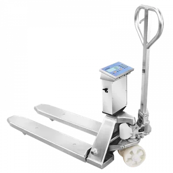 Stavební technika Važící paletový vozik DINI ARGEO TPWI-LK, 1000/2000kg, nerez