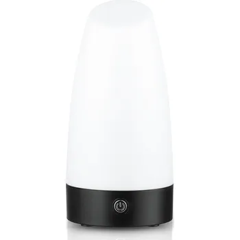 Lampička Interlook LED dotyková lampa 18 x 9 cm bílá/černá