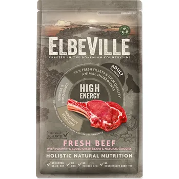 Krmivo pro psa Recenze Elbeville Adult High Energy Fresh Beef