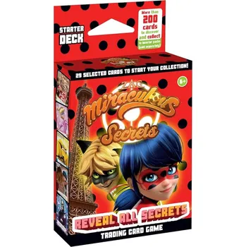 Sběratelská karetní hra Hermanex Startovací balíček Miraculous: Kouzelná Beruška a Černý kocour