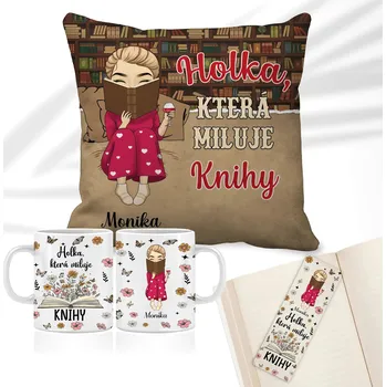 Gadget Sada - Holka, která miluje knihy - ver. 2