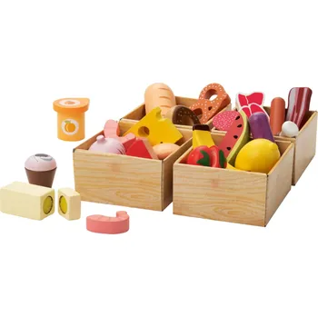 Dřevěná hračka Lupilu 100394113003 příslušenství k dřevěnému obchodu 