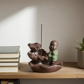 Aroma lampa Buddha na Listu Vonné tyčinky / kužely Keramika 10cm