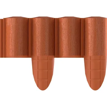 Zahradní obrubník Zahradní palisáda 4 ECO cihlová