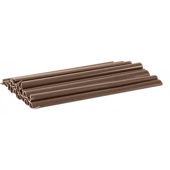 Příslušenství pro plot Klipsy na plotovou pásku - balení 10 ks hnědá