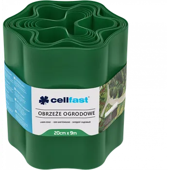 Zahradní obrubník Zahradní obruba 9 m 20 cm zelená