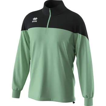 ERREA´ ERREA BLAKE Tréninková mikina BARVA: světle zelená - černá, Velikost: XL Výprodej – pánská tréninková mikina s polovičním zipem