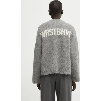 Dámský svetr Svetr s příměsí vlny WRSTBHVR Enci, L, šedá, 90X