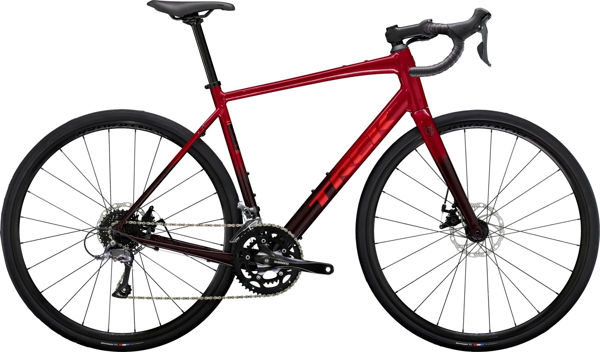 TREK Domane AL 2 Gen 4 CRIMSON TO DARK CARMINE FADE 56 2026