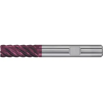 Fréza Vícezubá fréza dlouhá DIN6527 tvrdokov TiALN typ N stopka HB Z6-8 8,0mm FORMAT