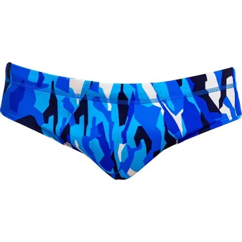 Pánské oblečení Funky Trunks Chaz Michael Seamed Brief XL - UK38