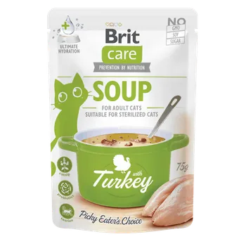 Krmivo pro kočku Brit Care Cat Soup 75g - 5 druhů Provedení: Turkey