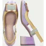 Obuv Hispanitas CHV232668 fialovo žlutá lodička na podpatku Velikost obuvi: 37