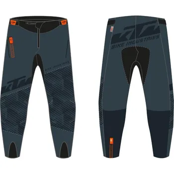 Cyklistické oblečení Kalhoty KTM ENDURO ČERNÁ/ORANŽOVÁ S