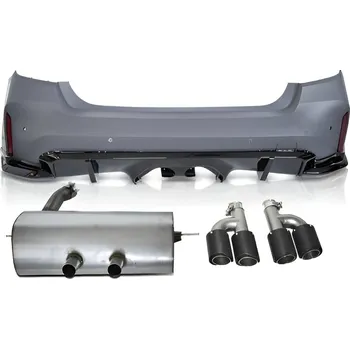 Karosérie Tuning Tec Zadní nárazník BMW F30 2011-2018 M3 style + výfuk