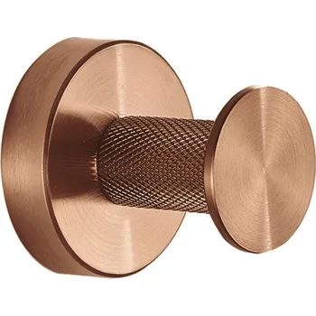 Držák na ručník Rea Modern, 1-háček na ručník, 6606A, měděná matná, REA-98007