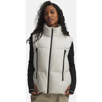 Dámská vesta Dámská vesta Under Armour Limitless Down Puffer Under Armour černá | krémová 3518269