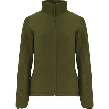 Dámská casual bunda Artic dámská fleecová celorozepínací bunda - Borovicová zelená, XL