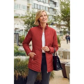 Dámská parka 3Pagen Bunda elegantní červená S