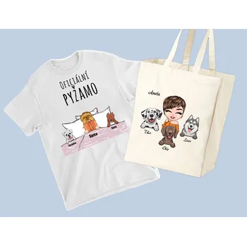 Gadget Sada - Psí máma - Pro vás a vašeho přítele - Až 3 psi 4 Bílá / M