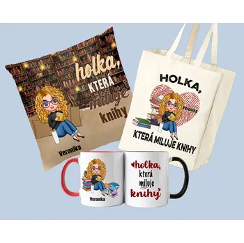 Gadget Sada - Holka, která miluje knihy 10 Černá