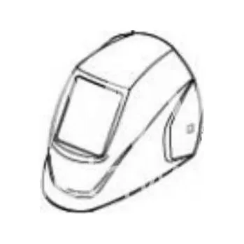 Svářečská kukla Kowax Skelet kukly KWSAX820 1/1/1/1 s přípravou pro těsnící roušku