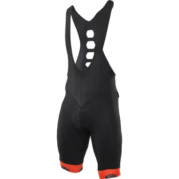 Cyklistické kalhoty Kraťasy KTM TEAM I RACE BIB SHORT ALLSEASON, BLACK M