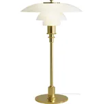 Stolní lampa PH 3/2, Brass metallised – Louis Poulsen