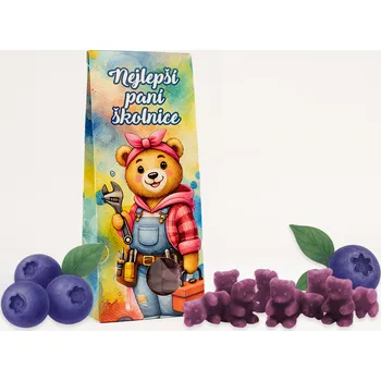 Dárkový potravinový koš LIPOO PRO NEJLEPŠÍ PANÍ ŠKOLNICI