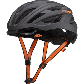 Cyklistická přilba Přilba KTM FACTORY PRIME HELMET BLACK/ORANGE/BLACK 58-62 cm
