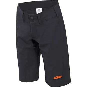 Cyklistické kalhoty Kraťasy KTM FACTORY WILD YOUTH SHORTS WITH INNERPANT, BLACK 164